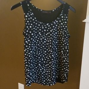 The Limited Mix Media Top